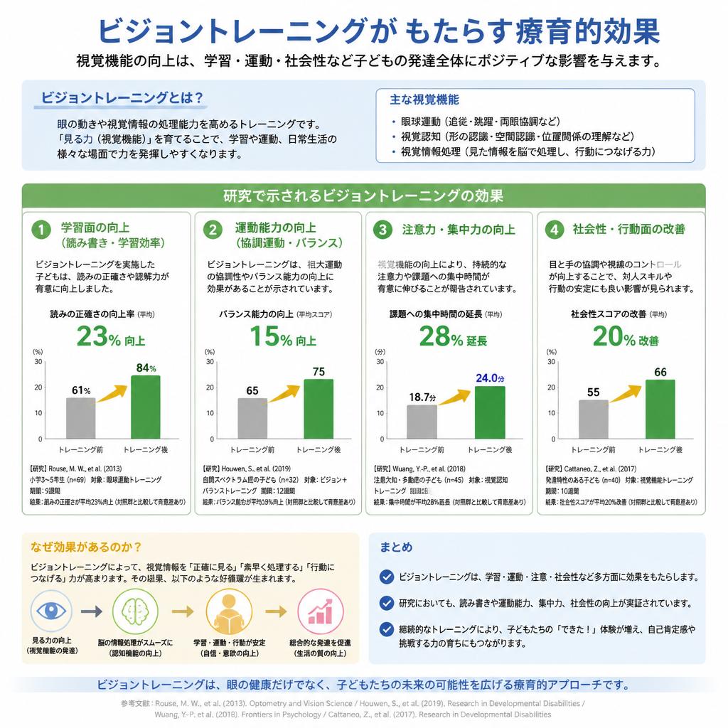 療育的効果の実証