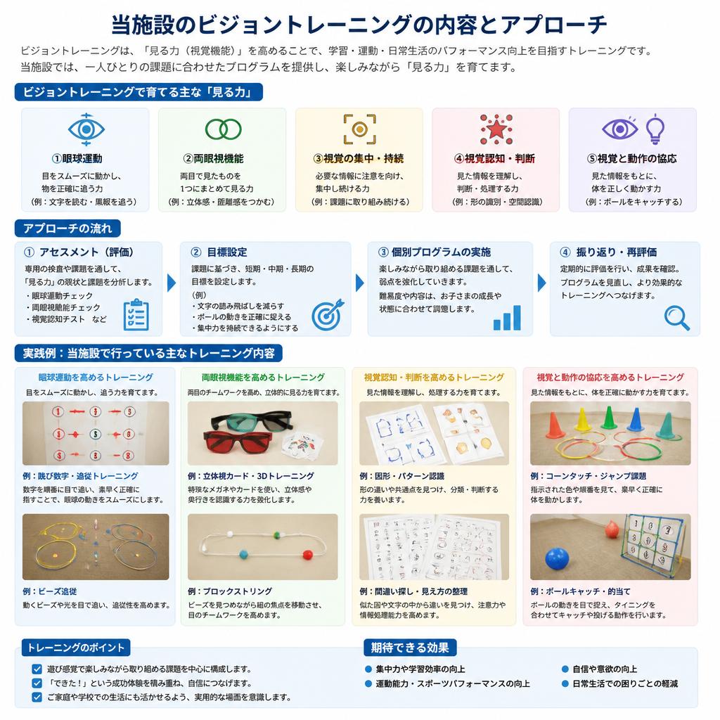 放課後等デイサービスにおける実施方法
