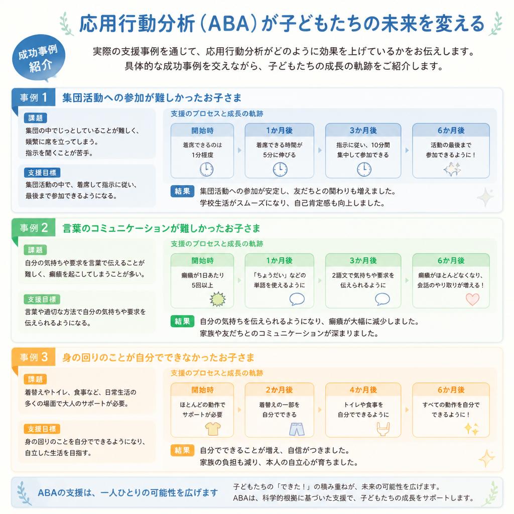 実践事例：成功体験と成長の記録