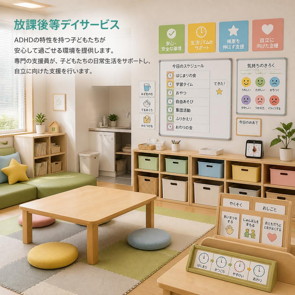 放課後等デイサービスにおける役割