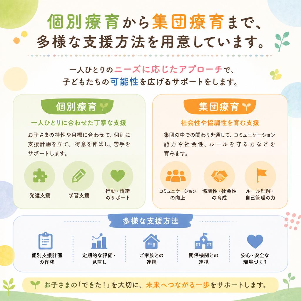 支援方法の多様性