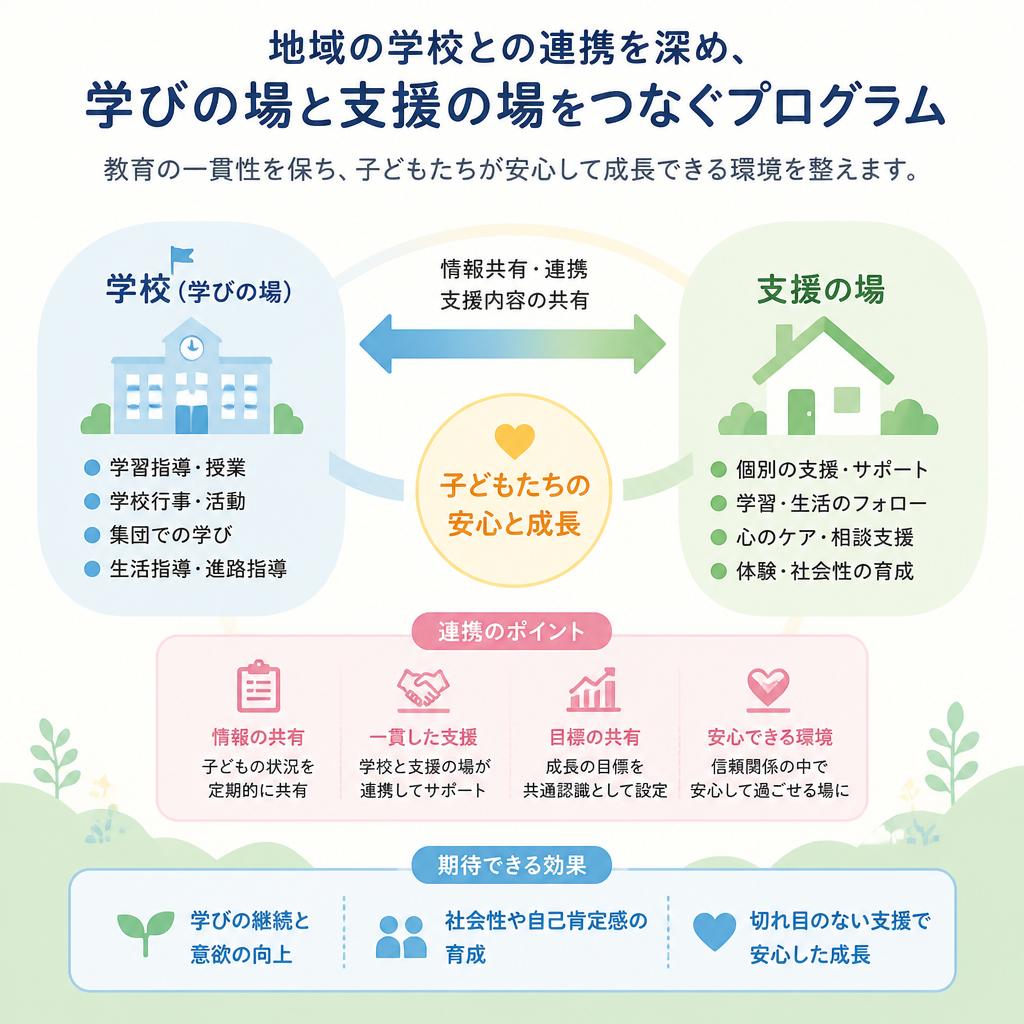 学校連携プログラムの強み
