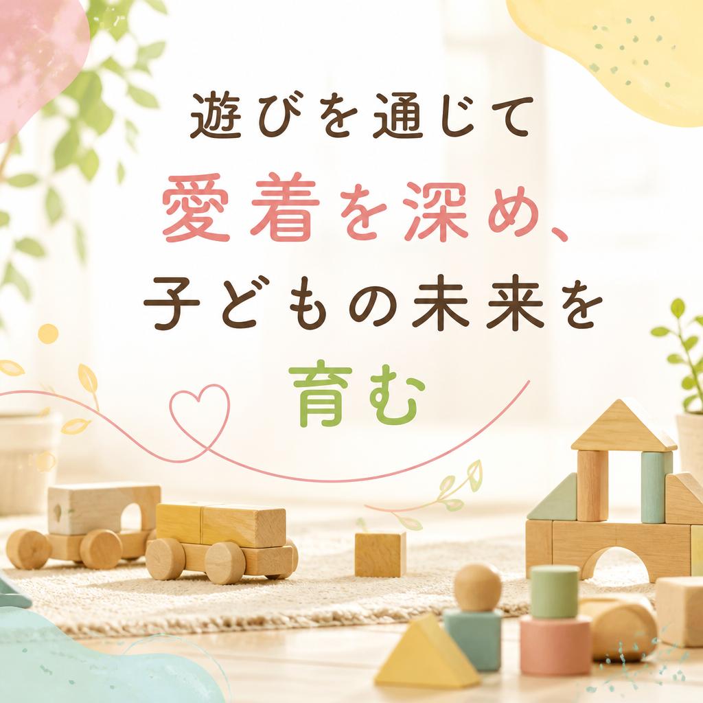 遊びを通じて愛着を深め、子どもの未来を育む