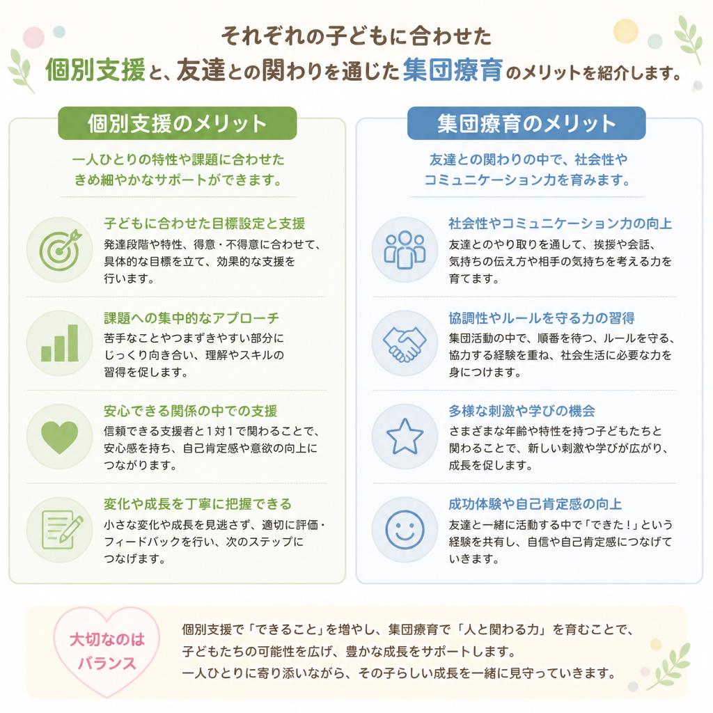3. 個別支援と集団療育