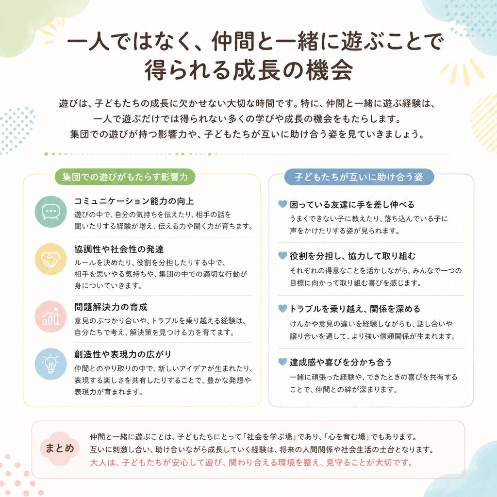 集団遊びの特徴