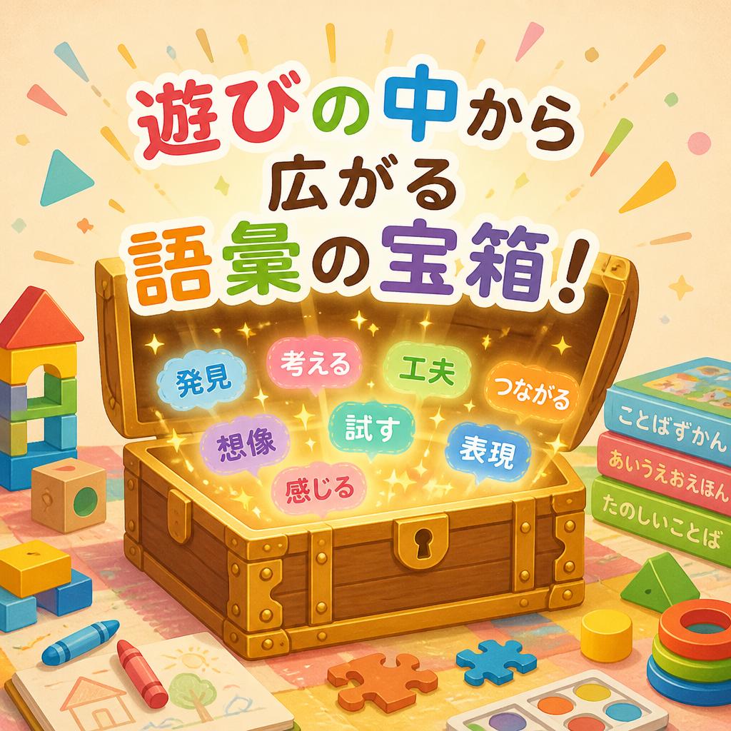 遊びの中から広がる語彙の宝箱！