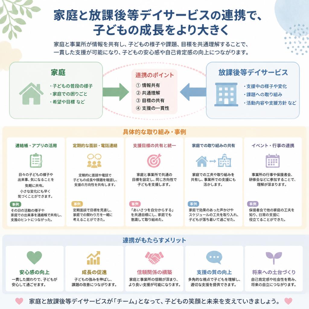 家庭との連携の実際