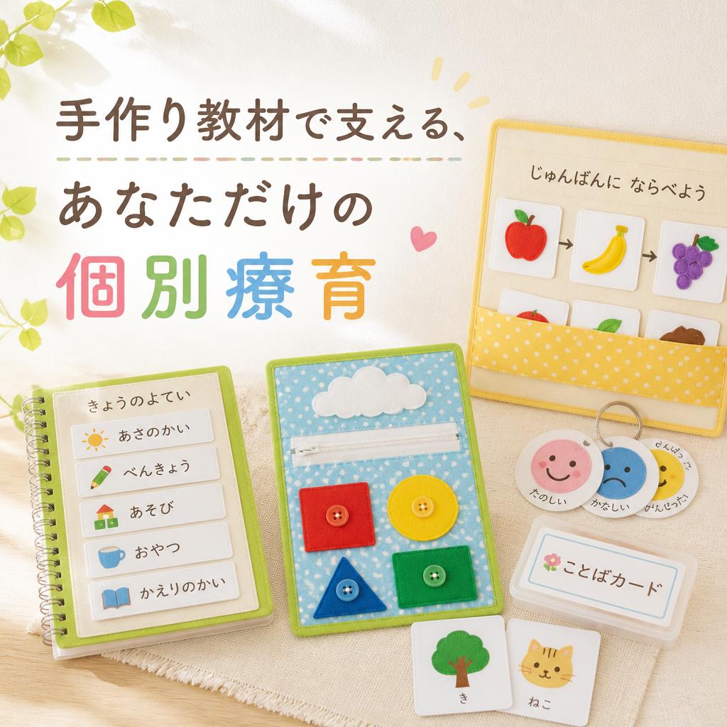 手作り教材で支える、あなただけの個別療育
