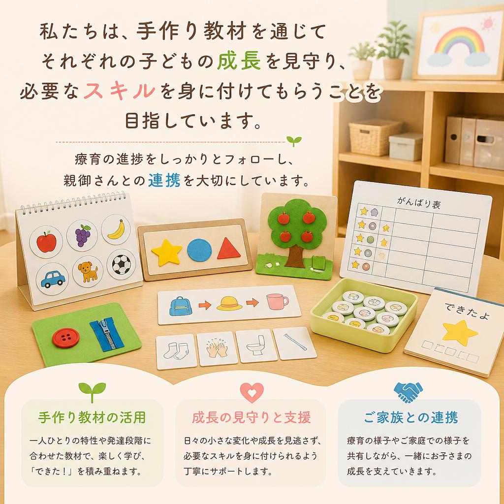 子どもたちの成長をサポート