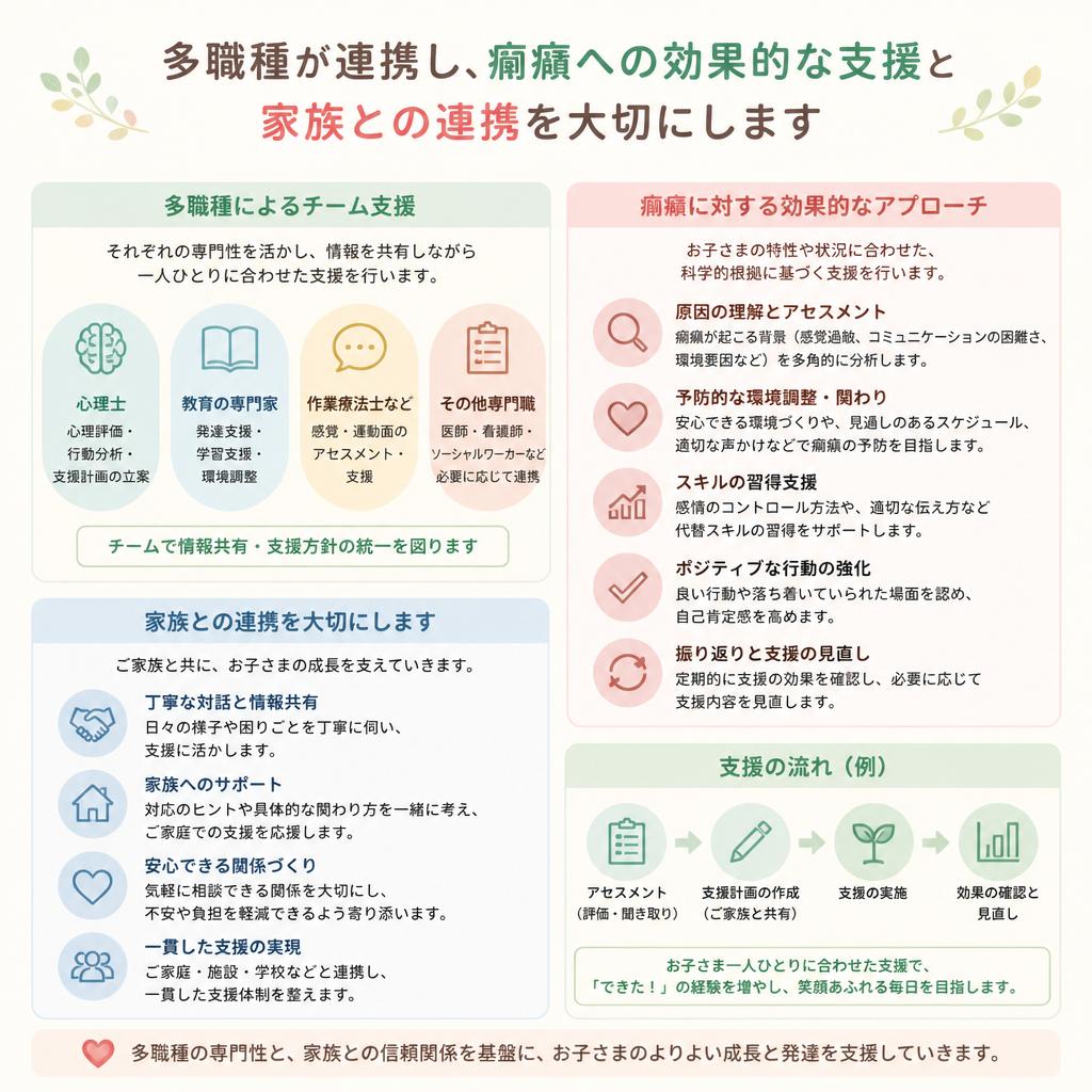 専門家によるサポート体制
