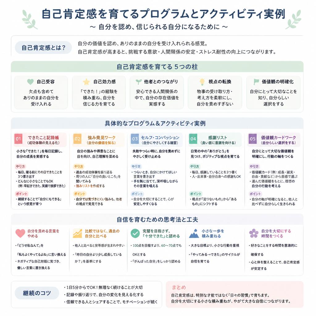 具体的な育て方と取り組み