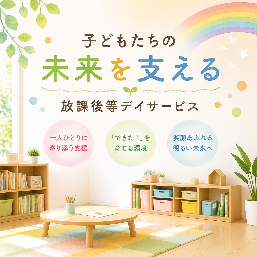 子どもたちの未来を支える放課後等デイサービス