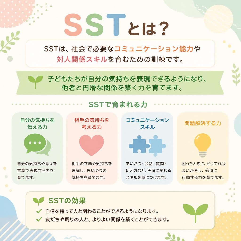 SST（ソーシャルスキル訓練）とは？