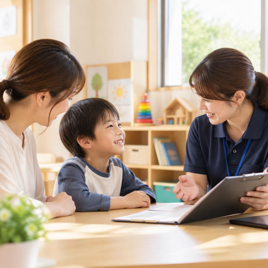 子どもの「できた」を、保護者と一緒に。放課後等デイサービスの情報共有から始まる、安心の支援。
