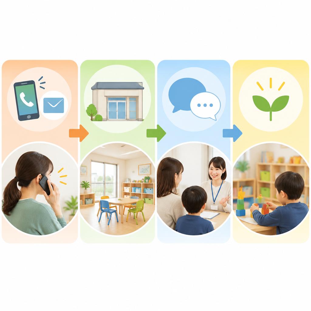 利用前の不安を安心に。見学・相談から始める支援