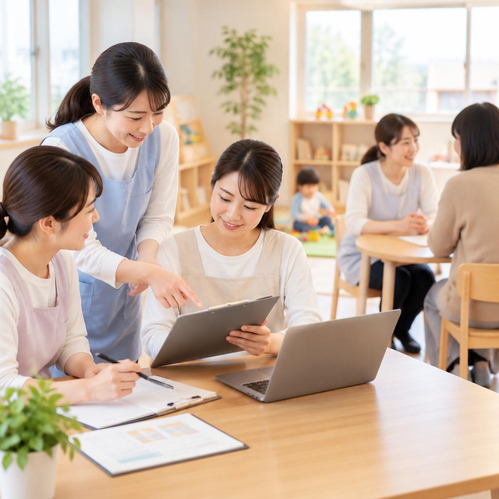 子どもの成長をチームで支える。保護者とスタッフの連携