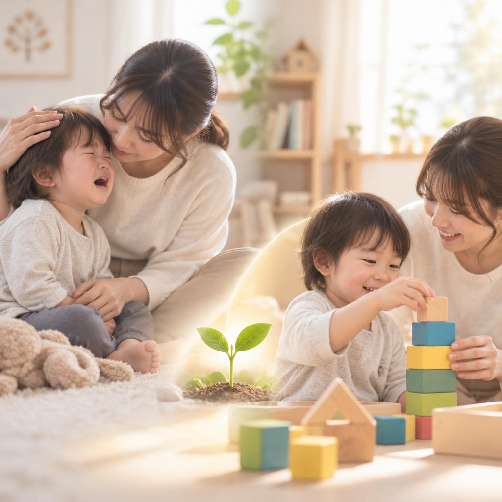 癇癪の奥にある気持ちに寄り添い、できたを一緒に育てる。