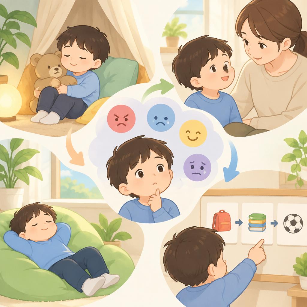 気持ちのコントロールは、安心できる関わりから育つ