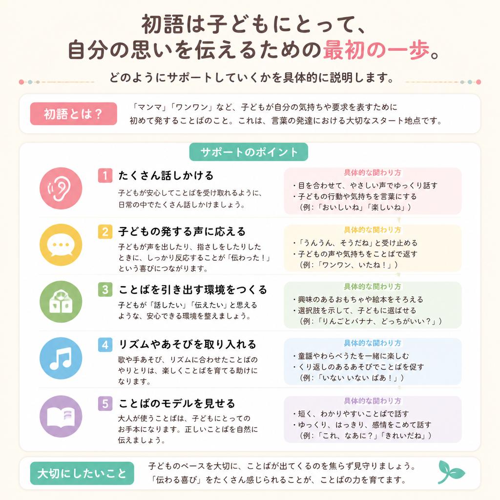 初語からはじまるコミュニケーションの可能性