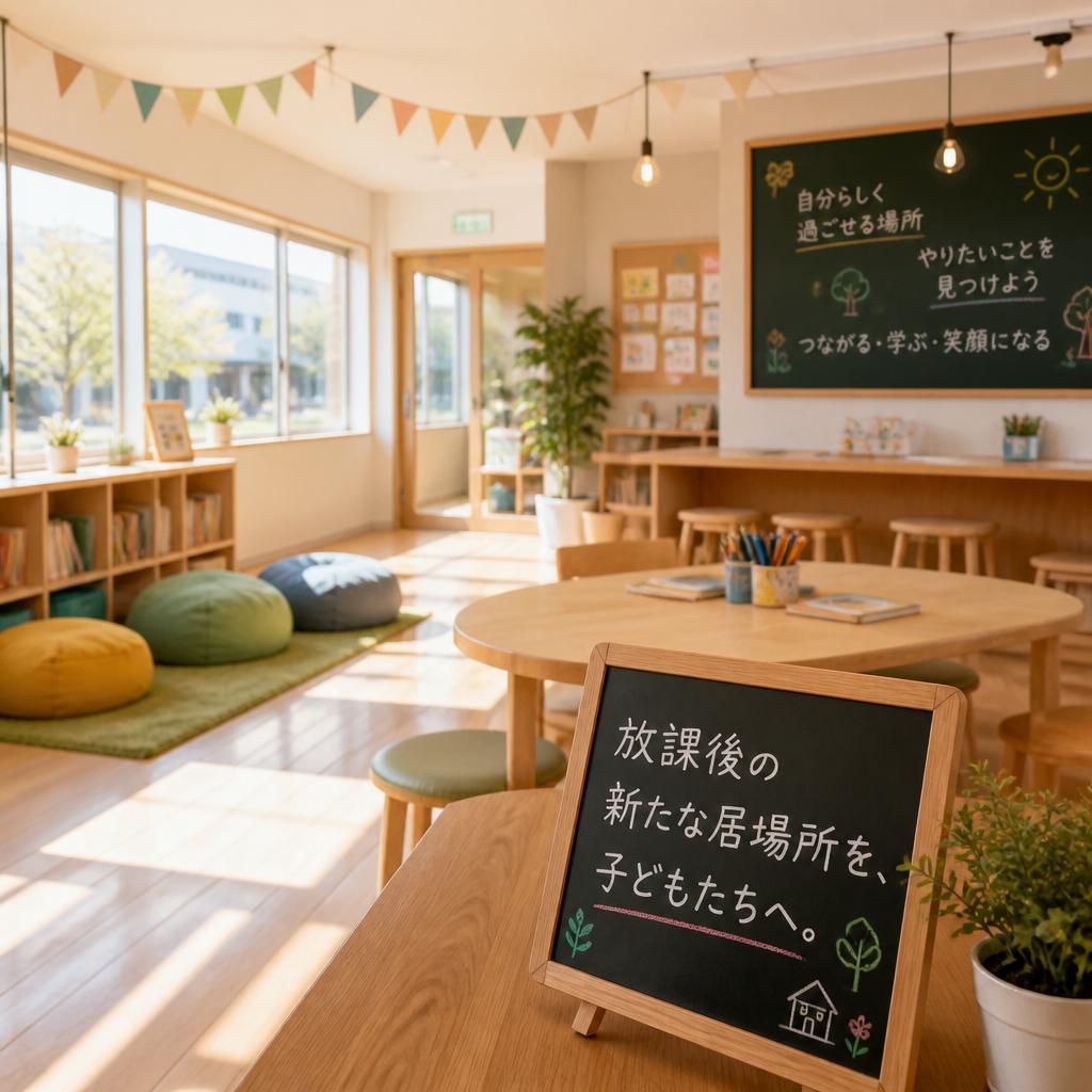 放課後の新たな居場所を、子どもたちへ。