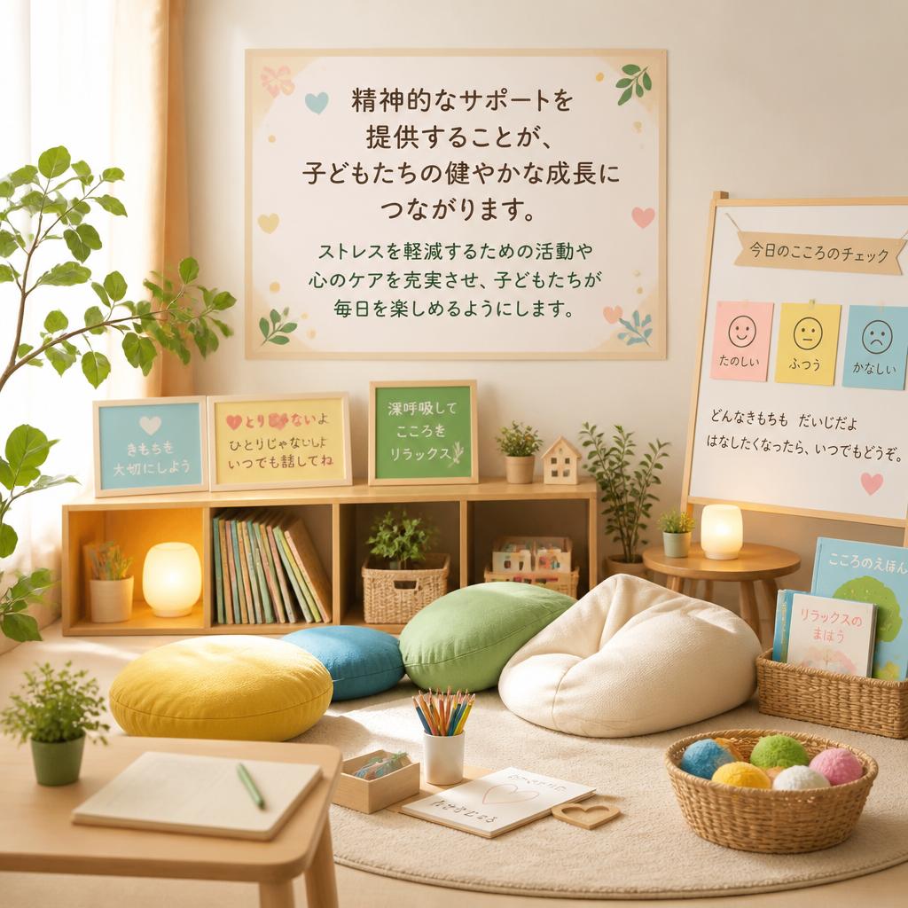 心のサポートも忘れずに!
