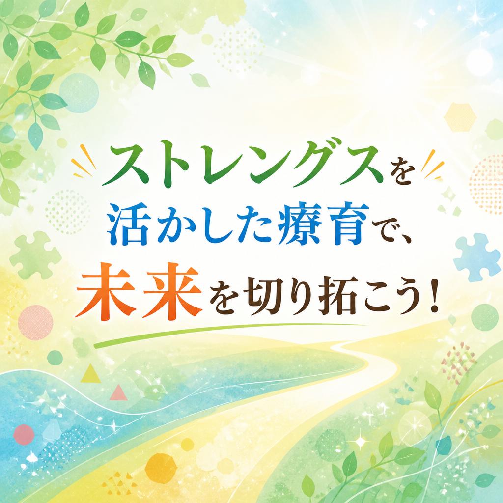 ストレングスを活かした療育で、未来を切り拓こう！