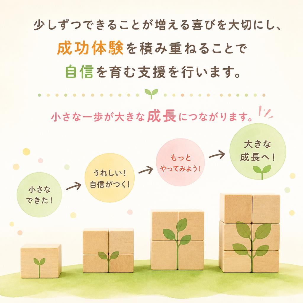 自信を育むための積み重ね