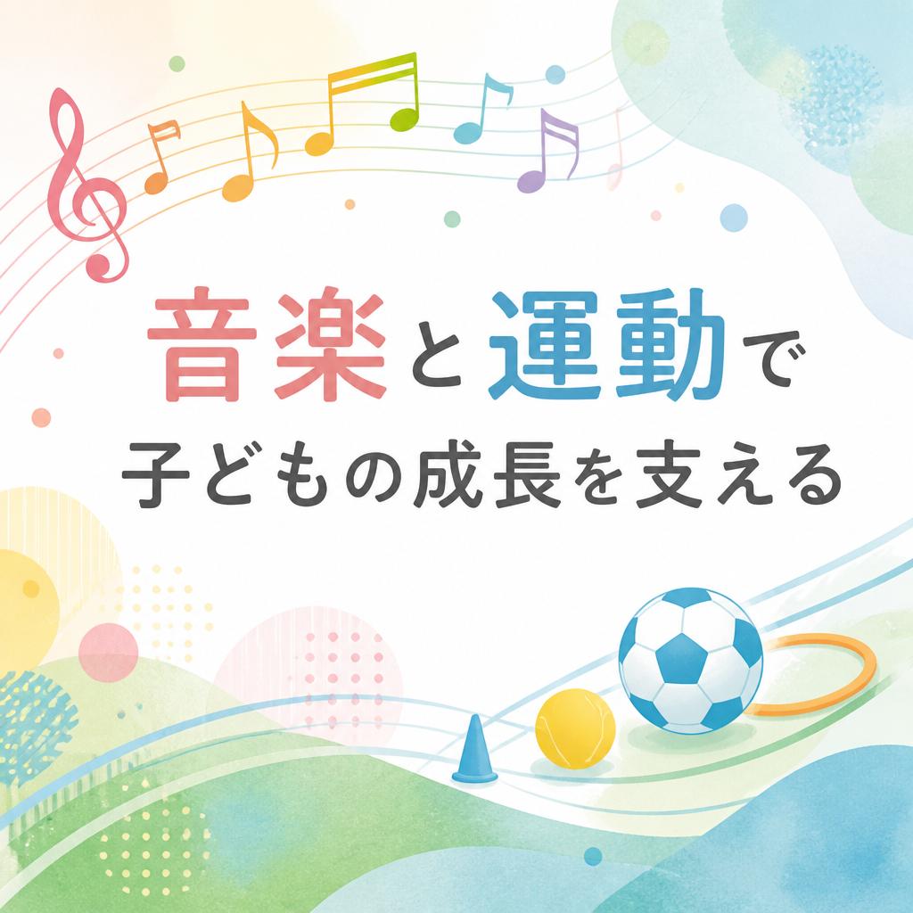 音楽と運動で子どもの成長を支える