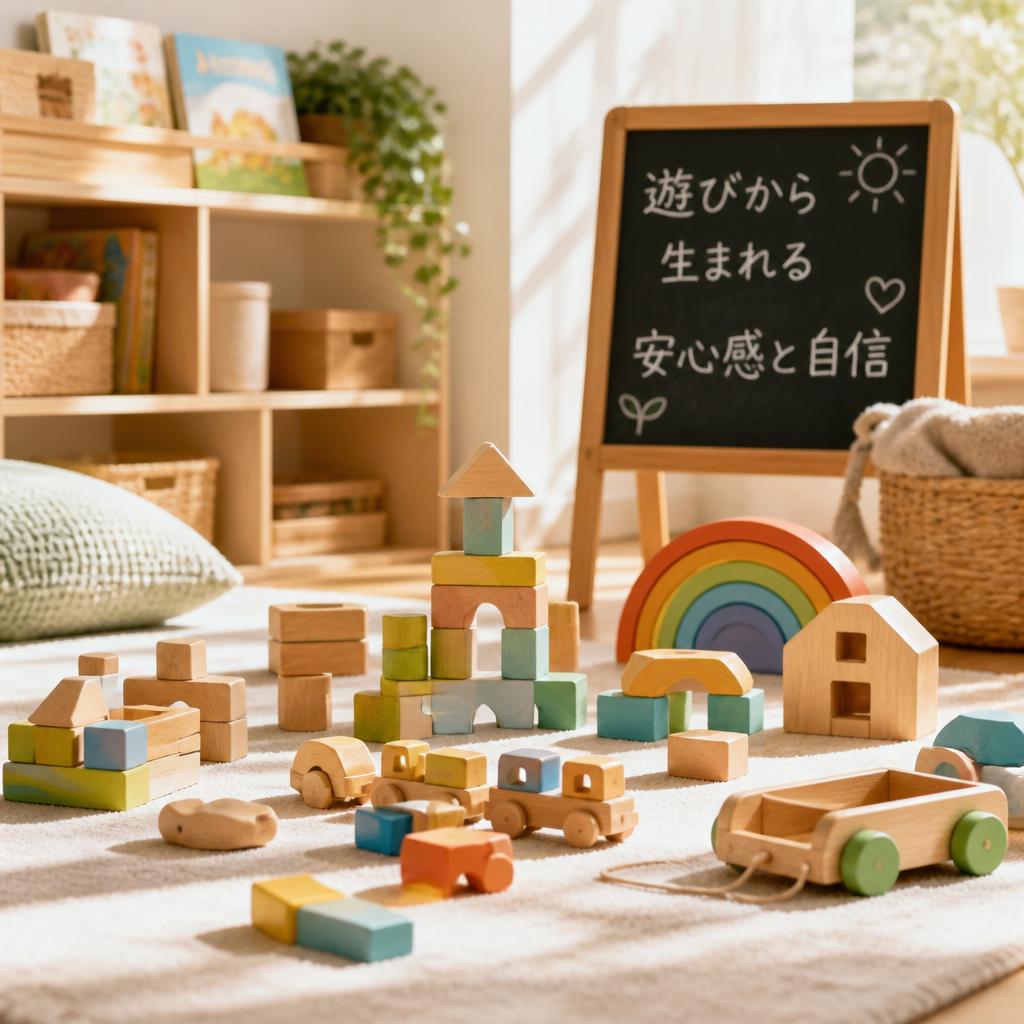 遊びから生まれる安心感と自信