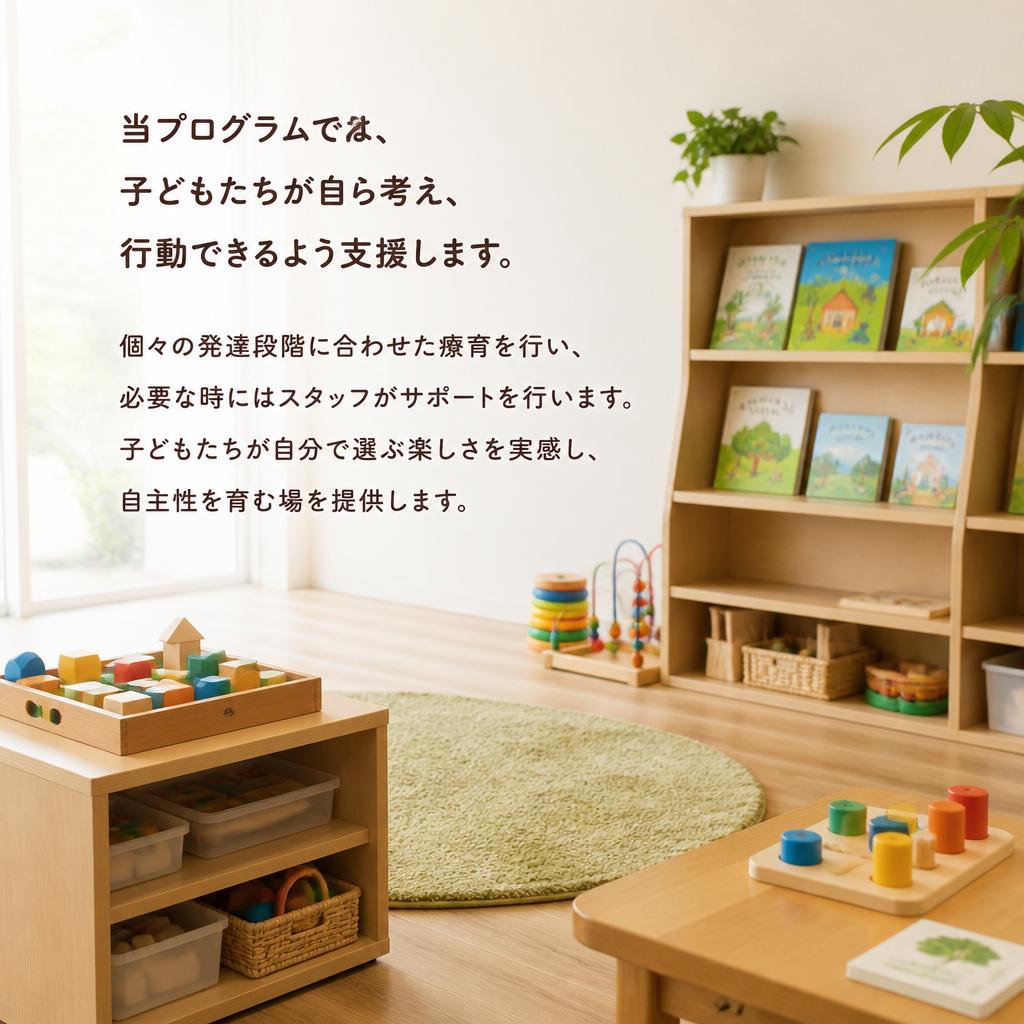 自主性を育てる療育アプローチ