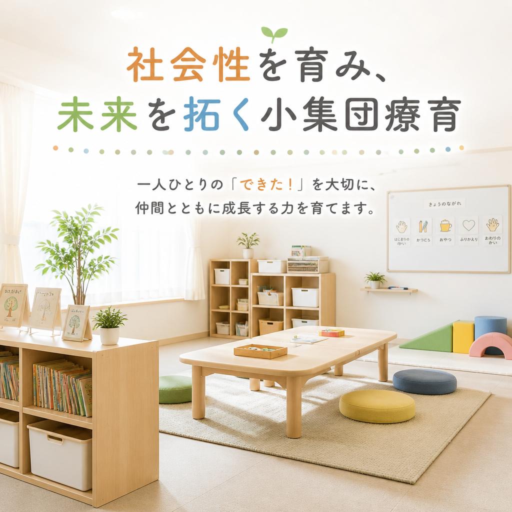 社会性を育み、未来を拓く小集団療育
