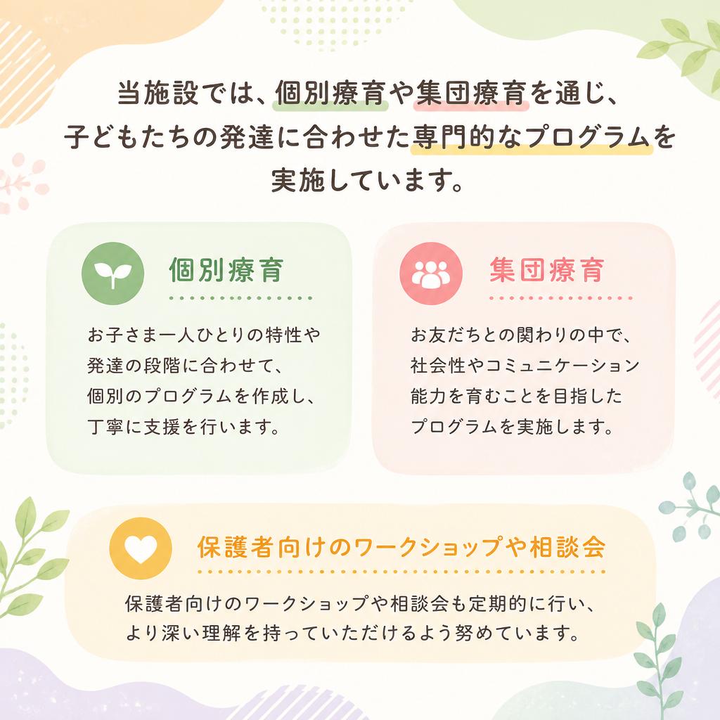 専門的支援の具体的内容