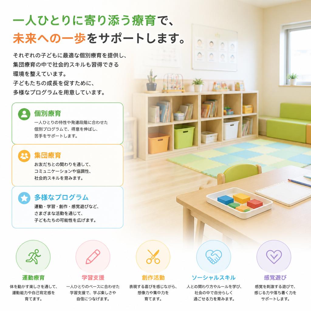 個別療育と集団療育