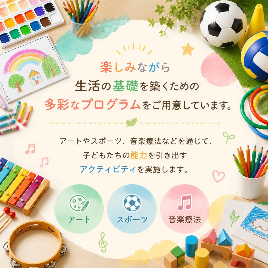 充実したプログラムの紹介