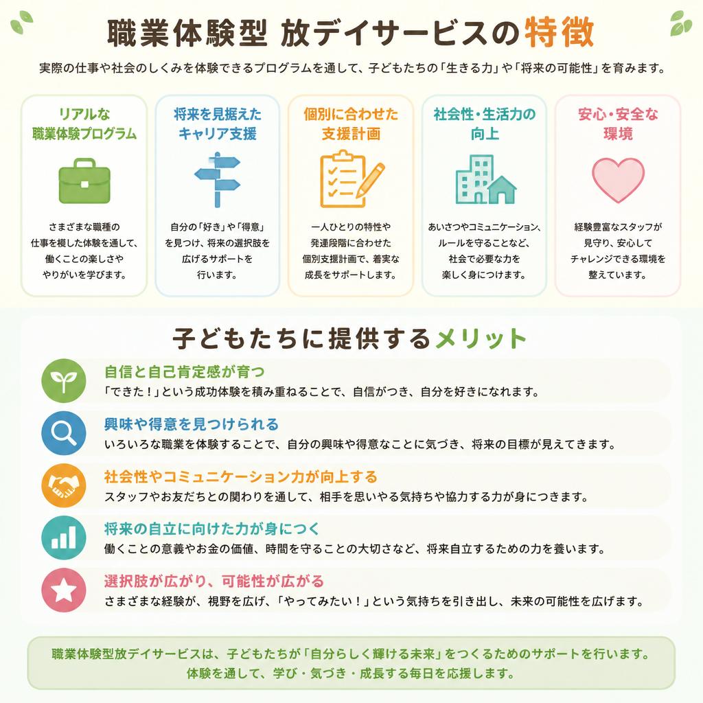 2. 職業体験型放デイとは?