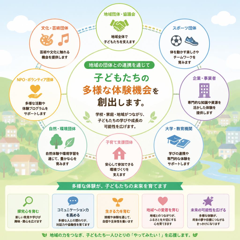 4. 横のつながり：地域との協働