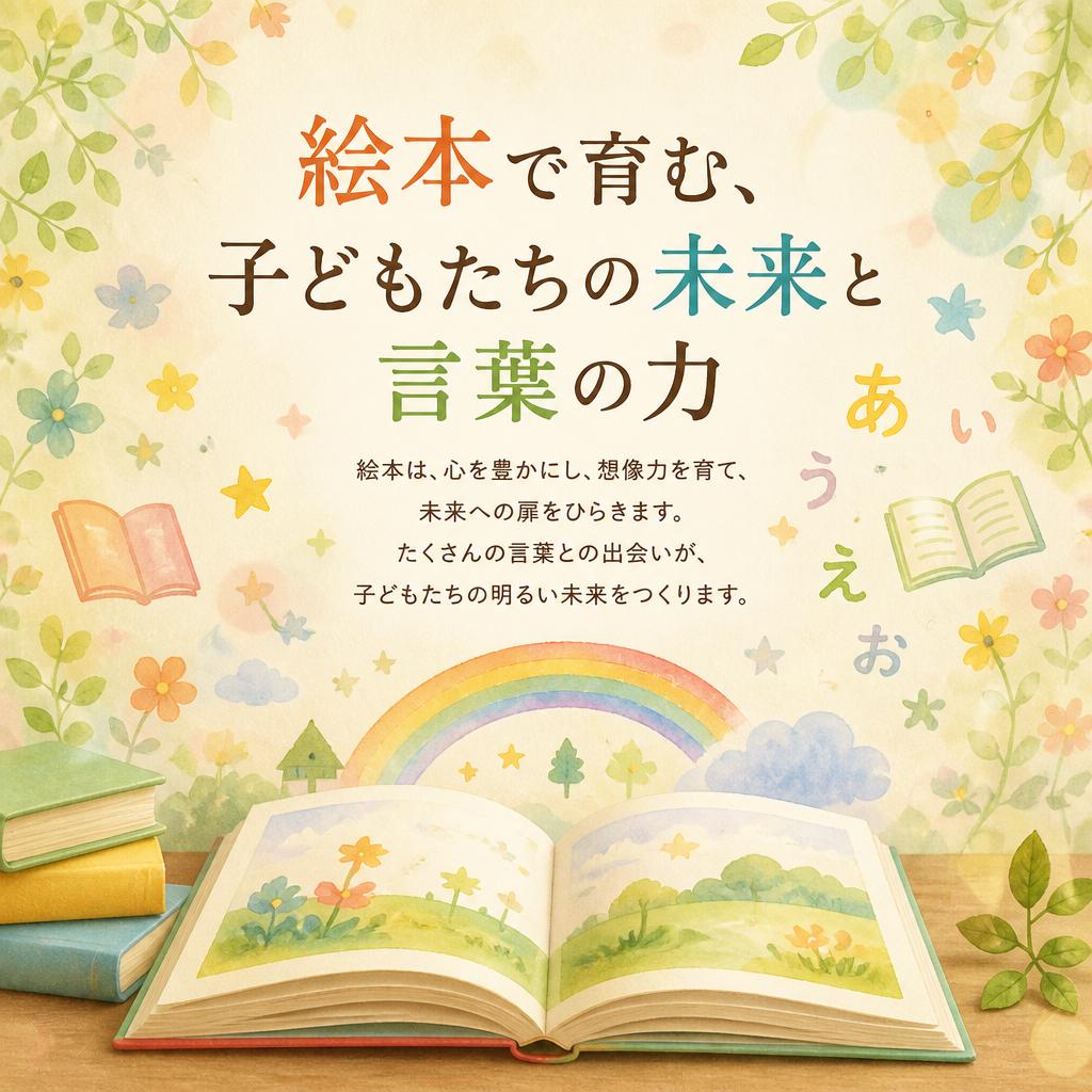 絵本で育む、子どもたちの未来と言葉の力